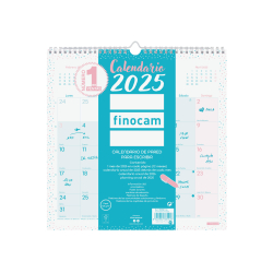 Calendario Chic de Pared para Escribir 2025