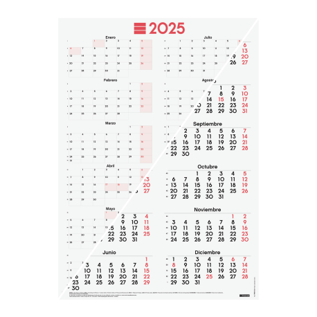 Póster Calendario Mixto 2025